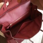 Bordeaux Color Top Designer-Inspired Hermes Birkin 35CM Fake - Image 7