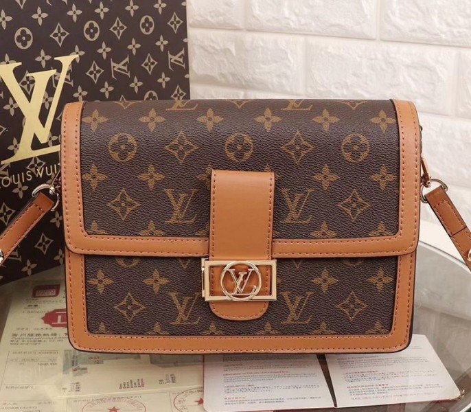 A36B82F7-EC59-38F1-5267-669928E0C4CA.jpg Louis Vuitton Monogram Canvas Dauphine Bag - Image 1