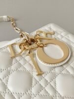 Dior Lady D-Joy Medium Bag Fake in White - Image 8