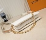 Louis Vuitton Coussin PM Bag In Cream With Jacquard Strap - Image 4