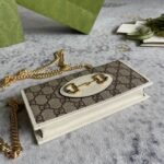 Gucci Horse Buckle 1955 Chain Wallet - Image 5