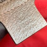 GG shoulder bag with leather details - Image 3