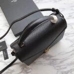 CASSANDRA MONOGRAM CLASP BAG IN MATTE PYTHON - Image 7