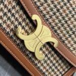 Top Quality Celine Triomphe Teen Bag In Tweed - Image 5
