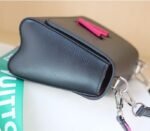 Louis Vuitton Epi Leather Twist MM Handbag In Black With Gradient Strap - Image 5