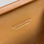 Replica Bottega Veneta Knot Minaudiere On Strap Camel Intreccio Lambskin - Image 6
