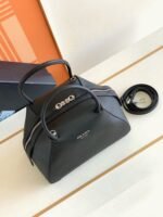 Prada Supernova Small Top Handle Bag Fake in Black - Image 8