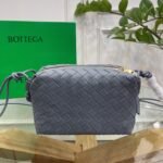Fake Bottega Veneta Loop Small Bag Grey - Image 8