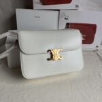 Top Quality Replica Celine Triomphe Large Bag In White - Image 5