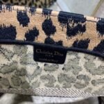Dior Large Book Tote Bag Fake in Beige Multicolor Mizza Embroidery - Image 8