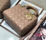 Dior Lady Dior Medium Bag Fake in Blush - Image 8
