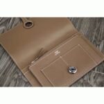 Etoupe best copy Hermes Dogon combine wallet - Image 3