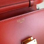 Top Quality Fake Celine Classic Box Teen Bag In Red - Image 9