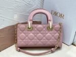 Dior Lady D-Joy Small Bag Fake in Peony Pink - Image 10