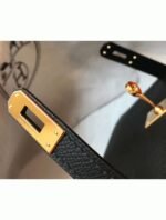 Hermes Kelly Mini II Bag Replica in Black - Image 3