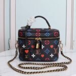 Louis Vuitton Game On Vanity PM Bag In Black