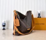 LV Monogram Canvas Vagabond Hobo - Image 2
