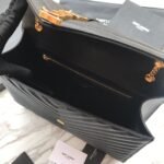 MONOGRAM SHOULDERBAG IN QUILTED GRAIN DE POUDRE EMBOSSED LEATHER - Image 8