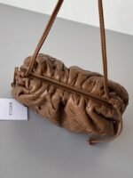 Replica Bottega Veneta Mini Pouch with Strap Caramel - Image 6