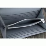 Blue lin knockoff Hermes Kelly Longue wallet - Image 6