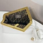 Top Quality Replica Previous Previous Fendi First Small Bag In White - Image 5