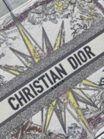 Dior Large Book Tote Bag Replica in Multicolor Rêve d Infini Embroidery - Image 2