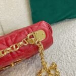 Dior Caro Small Bag Faux in Red - Image 10