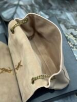 KATE MEDIUM REVERSIBLE CHAIN BAG IN SUEDE AND SMOOTH LEATHER - Image 3