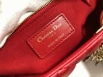 Dior Lady Dior Large Bag Replica in Red - Image 7