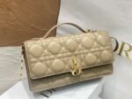 Dior Miss Dior Mini Bag Replica in Beige Cannage Lambskin - Image 7