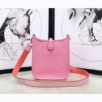 Pink Evelyne II TPM Messenger Bag Knockoff AAA Hermes Mini Bag - Image 2