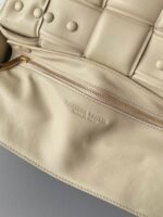 Top Quality Faux Bottega Veneta Chain Cassette Bag In Porridge - Image 9