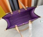 Louis Vuitton X YK Monogram Canvas Onthego MM Tote In Pumpkin - Image 6