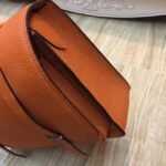 Orange Knockoff Hermes Steve Messenger Bag - Image 6