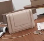 Replica Bvlgari Serpenti Forever Large Shoulder Bag Beige Calfskin - Image 10
