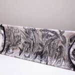 Dior Large Book Tote Bag Fake in Toile de Jouy Carnivora Motif - Image 2