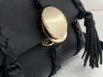 Top Quality Fake Chloe Penelope Mini Shoulder Bag in Black Grained Calfskin - Image 4