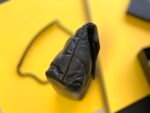 PUFFER MEDIUM CHAIN BAG IN DENIM AND SMOOTH LEATHER - Image 6