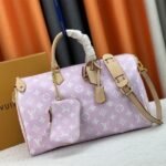 Louis Vuitton Speedy P9 Bandouliere 40 Bag In Hot Pink