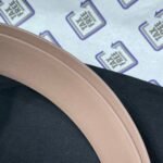 Chanel Red Patent Leather CC Logo Belt - Image 3