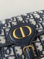 Dior Bobby East-West Bag Knockoff in Blue Dior Oblique Jacquard - Image 11