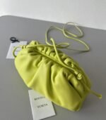 Replica Bottega Veneta Mini Pouch with Strap Kiwi - Image 2