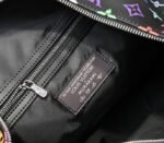 LV X TM Multicolored Keepall Bandouliere 50 In Black - Image 4