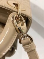 Dior Lady Dior Mini Chain Bag Knockoff in Aesthetic Beige - Image 8
