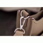 Grey Evelyne III PM Bag Knockoff Hermes Everyday Crossbody - Image 3