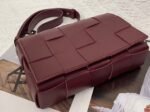Top Quality Faux Bottega Veneta Cassette Bag In Bordeaux - Image 6