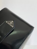 Prada Supernova Small Top Handle Bag Replica in Black Brushed - Image 5