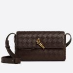 Fake Bottega Veneta Mini Andiamo Cross-Body Bag Fondant