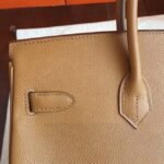 Brown Luxury Replica Hermes Birkin 35cm Handbag - Image 4