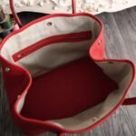 Red Fake AAA Hermes Garden Party 36cm Statement Tote - Image 4
